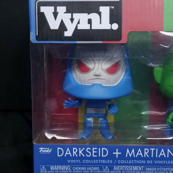 Funko DC Super Heroes Vynl Darkseid & Martian Manhunter Figure 2 Pack - Picture 2 of 4